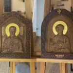 Drvena ikona svetaca
