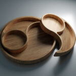 Jin-Jang puzzle činija